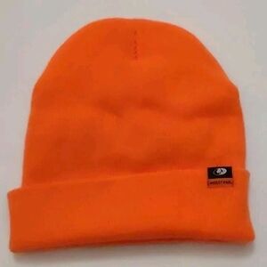 Mossy Oak Beanie Hat Orange Insulated Knit Cuffed Ski Snow Winter Mens Womens